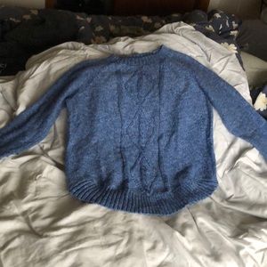Women’s blue sweater